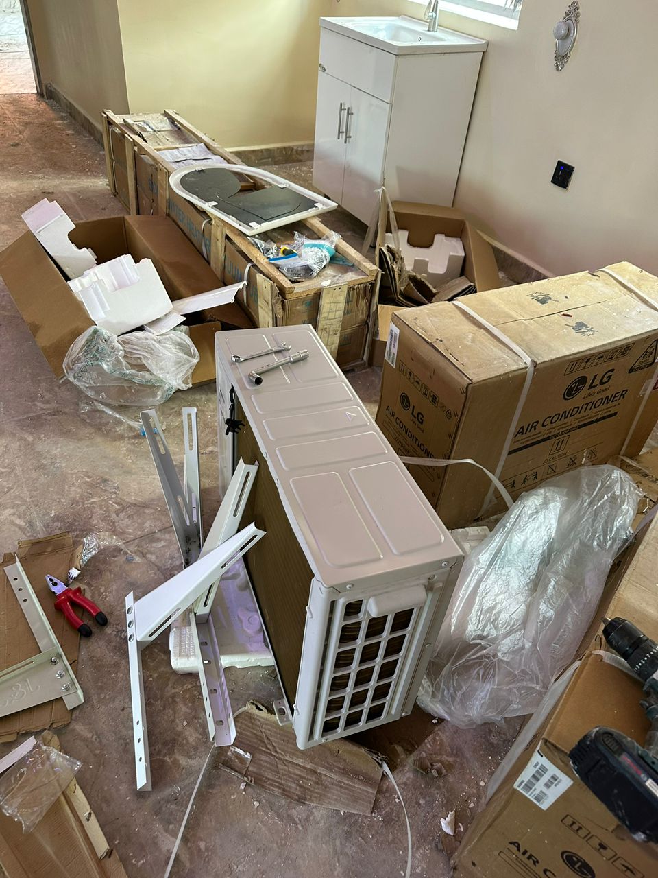 Commercial electrical and solar installation